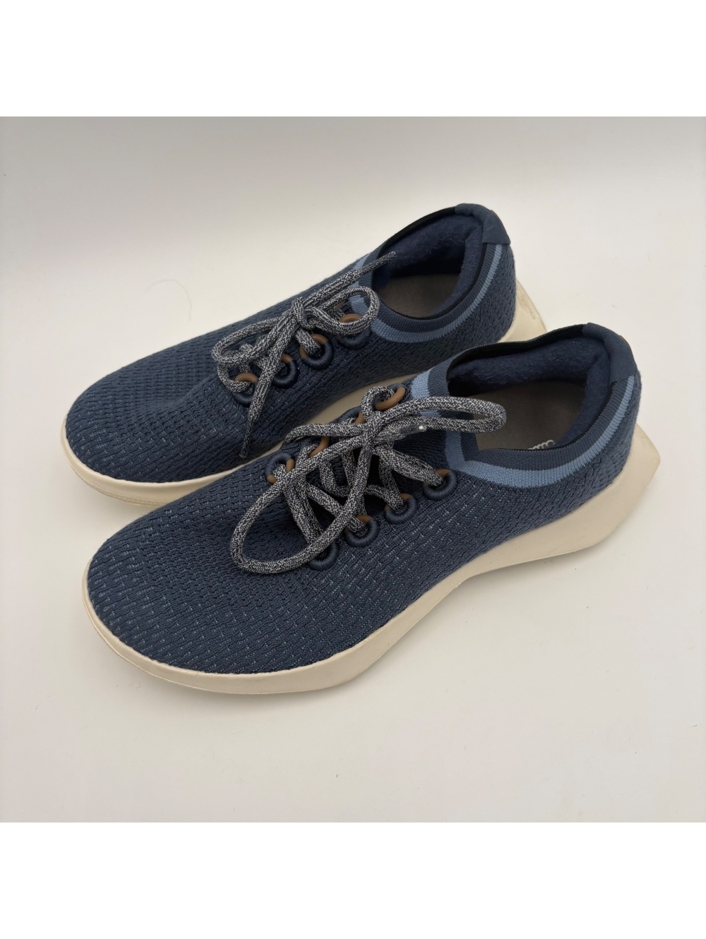 Allbirds $135 Womens Tree Dasher 2 8.5 Running Sneakers Navy Blue Outdoor Casual - Picture 8 of 9